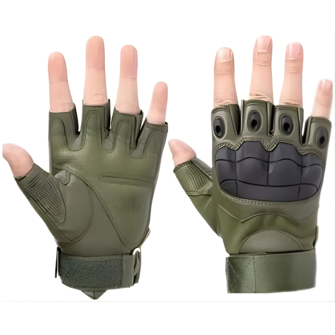 SBK Breathable Half Finger Cycling Gloves with Padded Palm & Wrist Support | Multi-Use for Biking, Gym, Driving & Sports