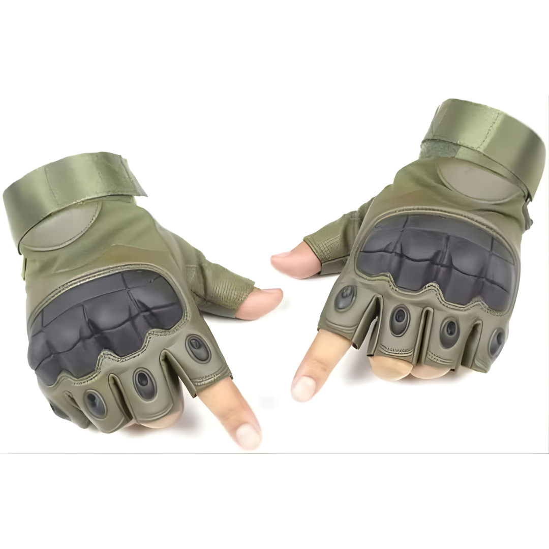 SBK Breathable Half Finger Cycling Gloves with Padded Palm & Wrist Support | Multi-Use for Biking, Gym, Driving & Sports