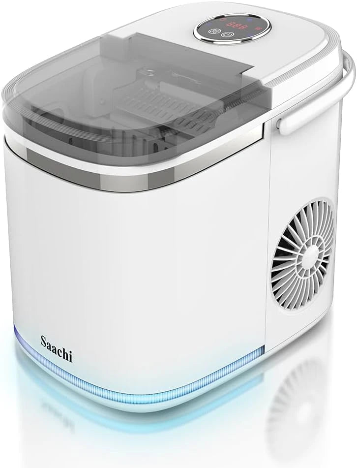 Saachi NL-IM-453 Electric Ice Maker – Fast, Automatic Countertop Ice Machine