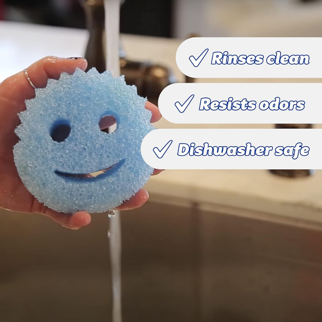 Scrub Daddy Scratch-Free Multi-Surface Cleaning Sponge 3-Count Set....