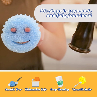 Scrub Daddy Scratch-Free Multi-Surface Cleaning Sponge 3-Count Set..