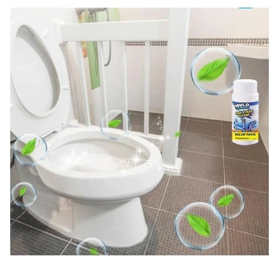 Sink & Drain Cleaner – Powerful Unblocker for Kitchen, Bathroom & Toilet