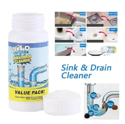Sink & Drain Cleaner – Powerful Unblocker for Kitchen, Bathroom & Toilet