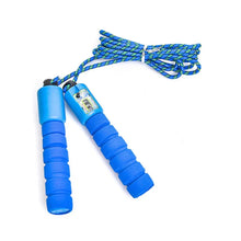 Adjustable Jump Rope with Built-in Foam Handles | Fitness Skipping Rope