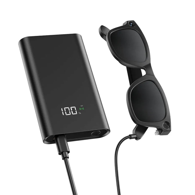 Smart AI Stabilization Glasses – Smooth Video & Hands-Free Control