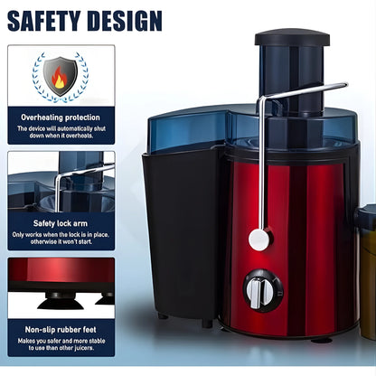 Stainless Steel 800W Dual-Speed Centrifugal Juicer Extractor......