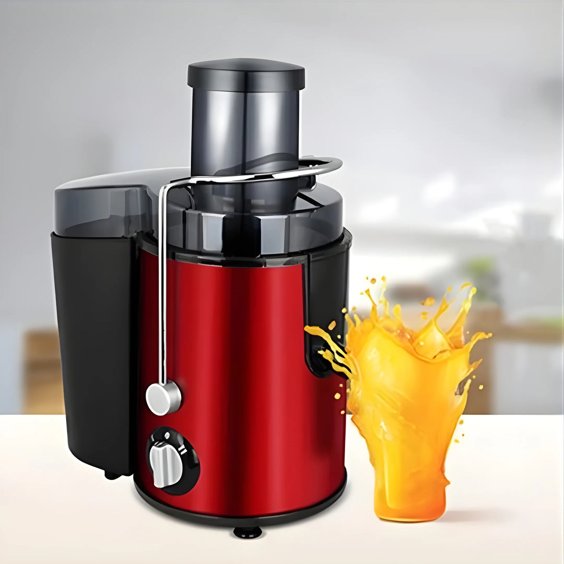 Stainless Steel 800W Dual-Speed Centrifugal Juicer Extractor..
