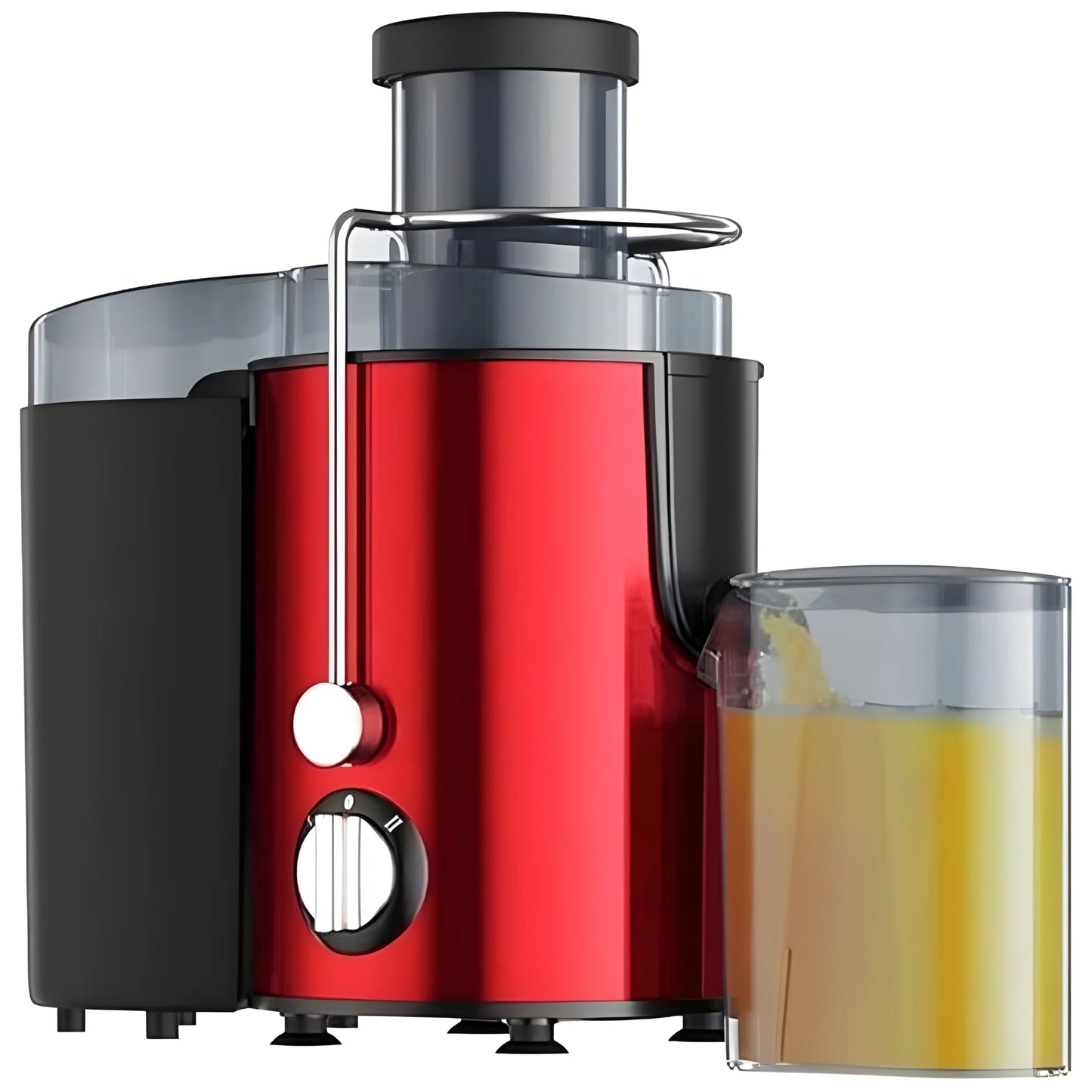 Stainless Steel 800W Dual-Speed Centrifugal Juicer Extractor.