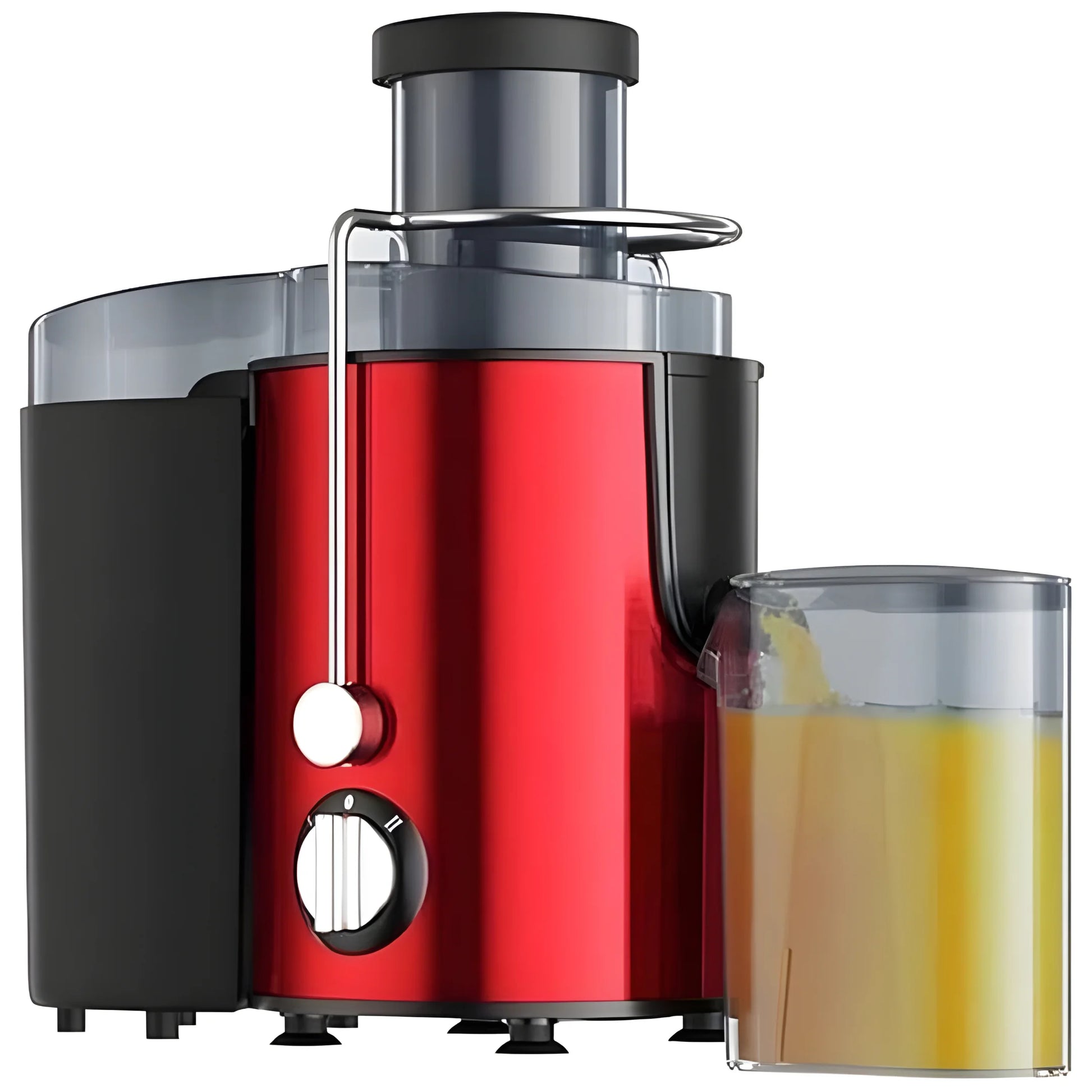 Stainless Steel 800W Dual-Speed Centrifugal Juicer Extractor.