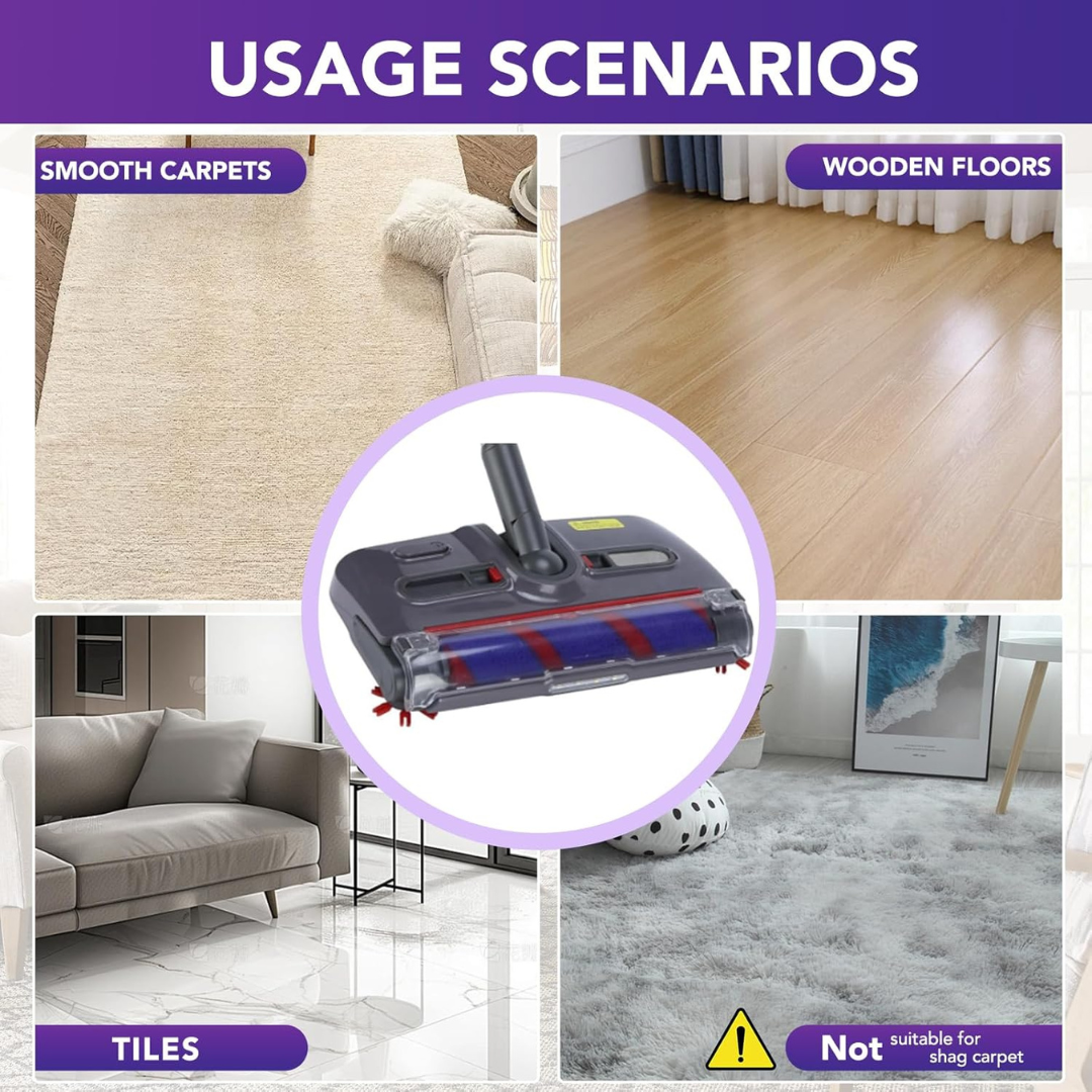 Swivel 360 Cordless Electric Floor Sweeper and Rechargeable Roller....