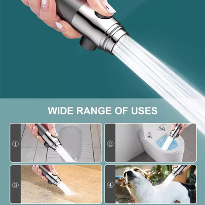 Turbocharged High-Pressure Shower Head with Filtration System...