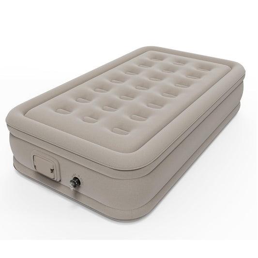 Twin Air Mattress with Built in Pump Inflatable Mattress