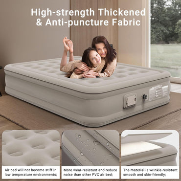 Twin Air Mattress with Built in Pump Inflatable Mattress