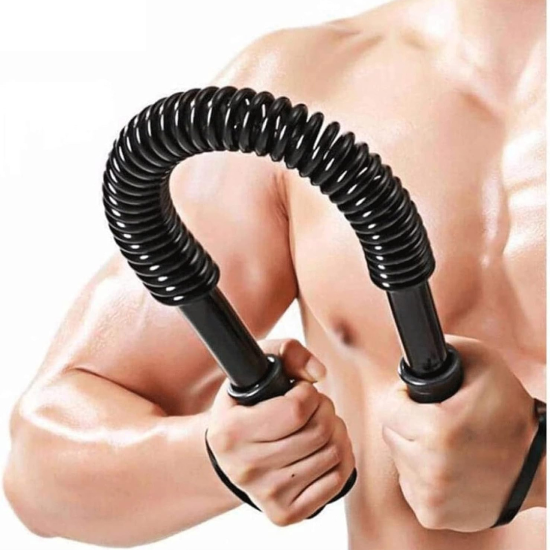 Twister Flexible Resistance Spring Handlebar for Arm, Chest, and Shoulder Strength
