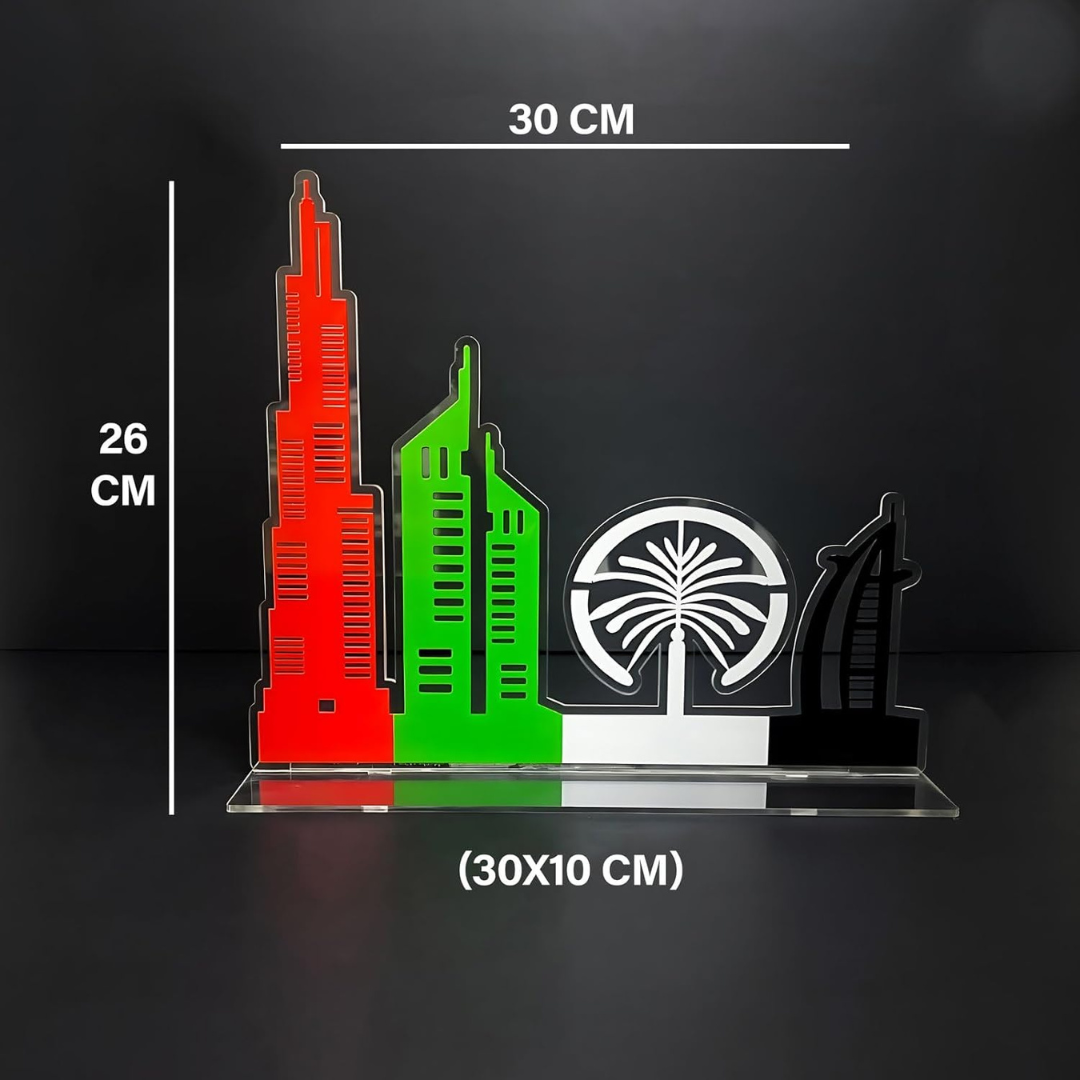 UAE National Day Table Stand, National day decoration, party decoration, offices gifts, gifts for family and friends.