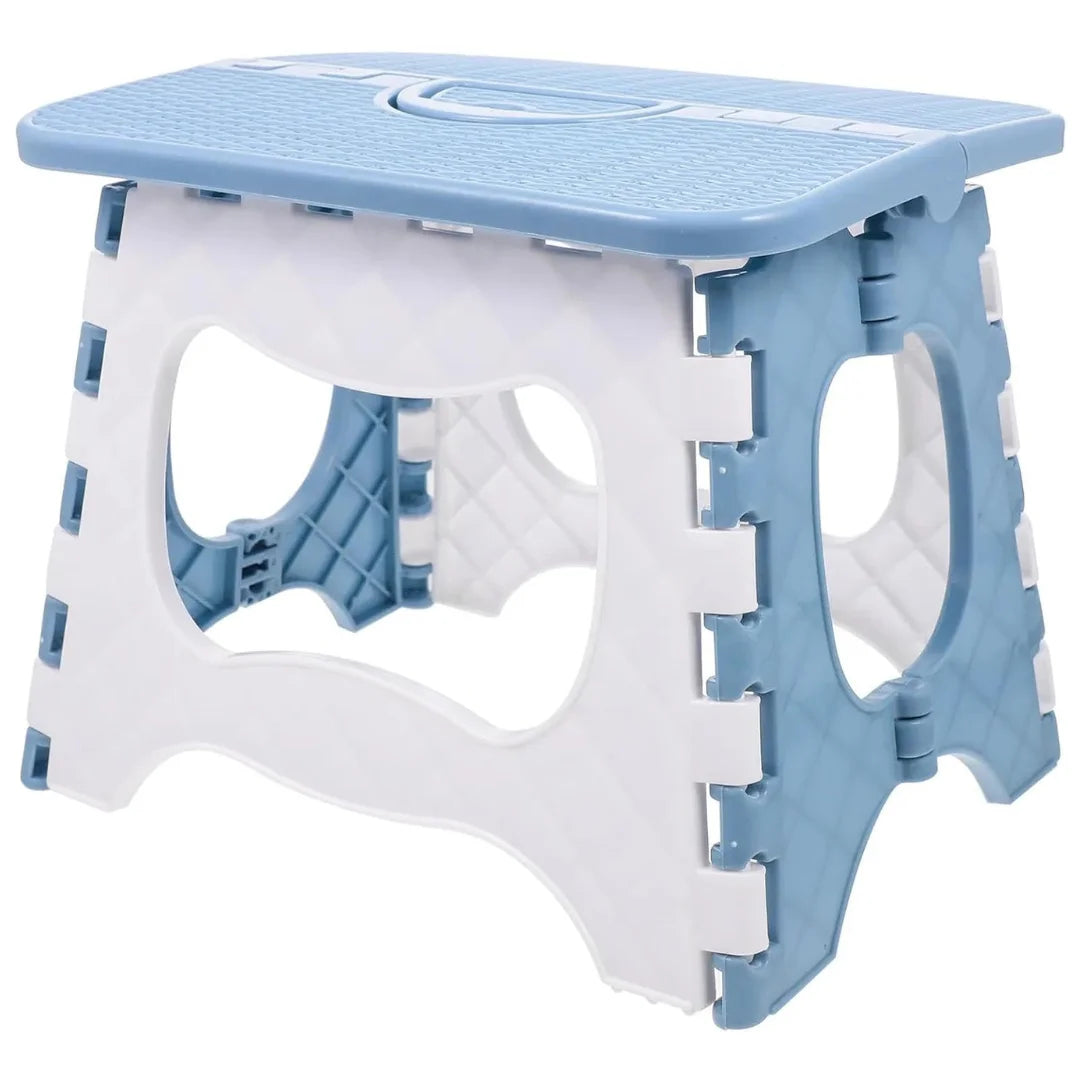 Ultra-Compact Heavy Duty Folding Step Stool and Portable Seat..