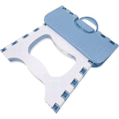 Ultra-Compact Heavy Duty Folding Step Stool and Portable Seat.