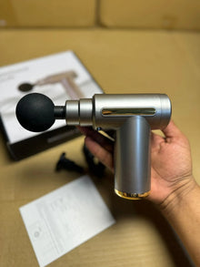 Portable Deep Tissue Massage Gun | 6 Speeds & 4 Heads
