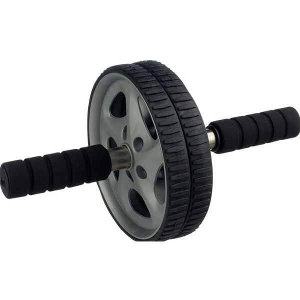 Wheel Roller Total Body Exerciser – Dual Wheel Ab & Core Trainer with Knee Pad