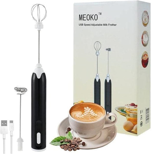 Milk Coffee Mixer Three Speeds and Two Interchangeable Blades Electric