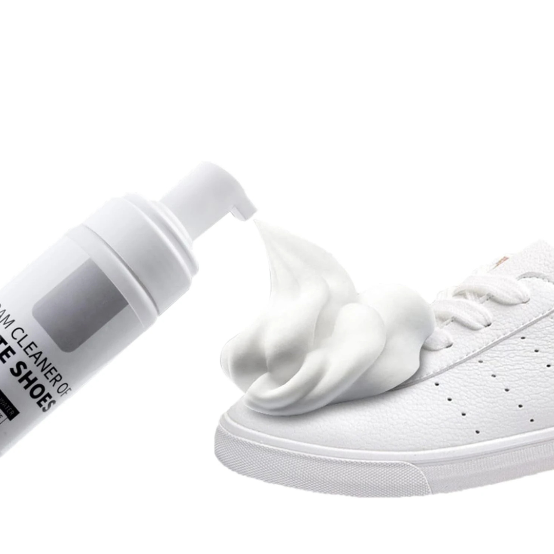 White Shoe Foam Cleaner 200ml – Instant No-Water Sneaker Cleaner