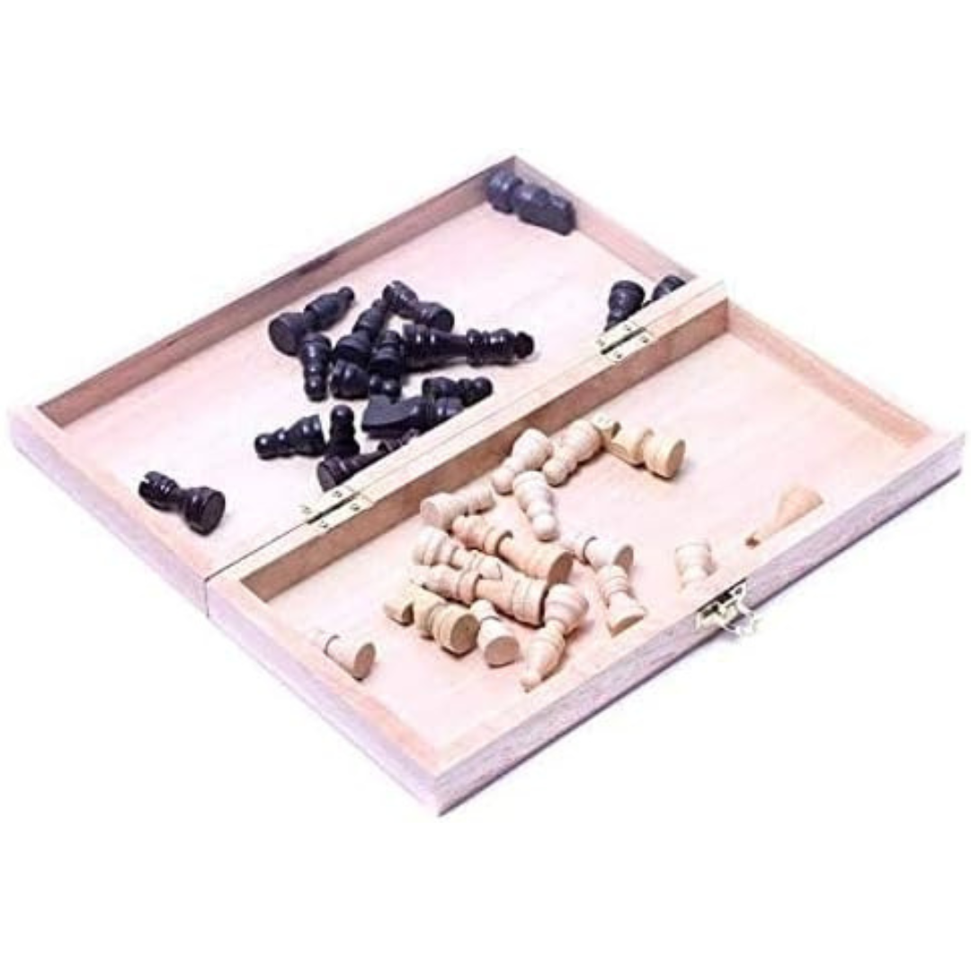 Wooden Chess Set Wood International Packed Chess Game Toys....