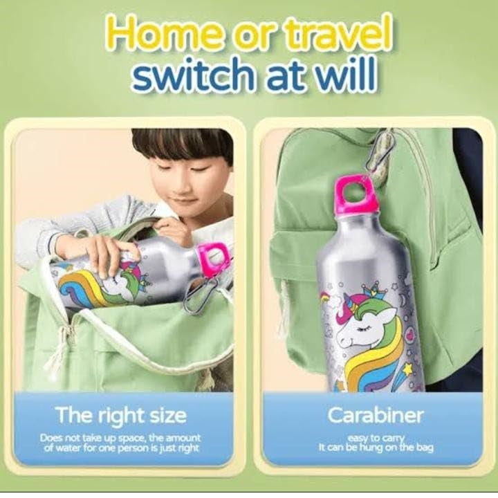 DIY Water Bottle Kids, Decorate Your Own Travel Bottles
