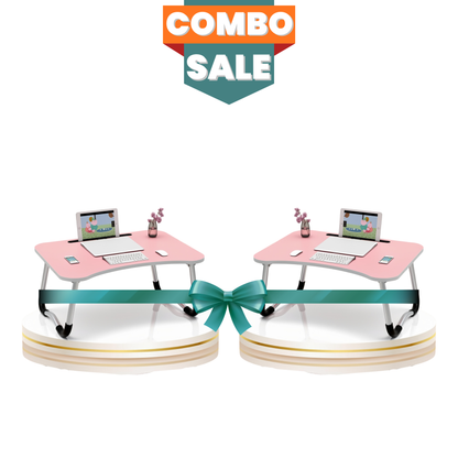 Folding Laptop Table for Bed – Portable & Ergonomic Design